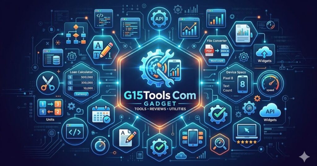 G15Tools com Gadget