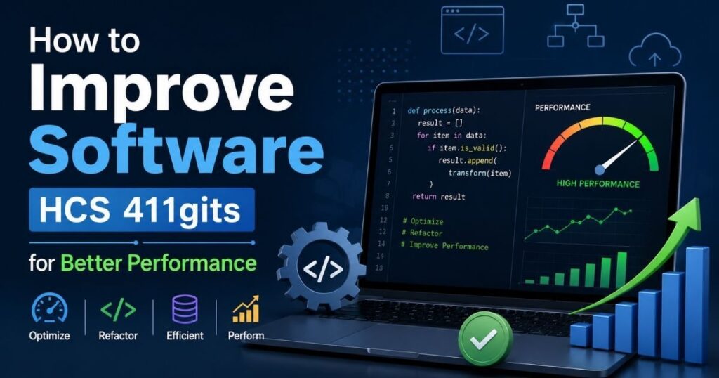 How to Improve Software HCS 411GITS