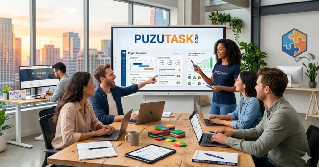 Puzutask com