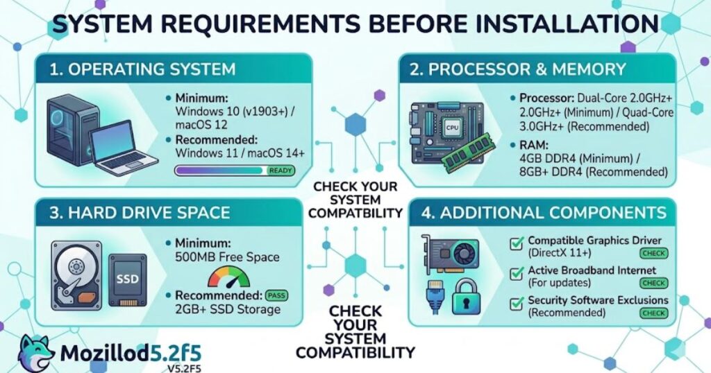 System Requirements Before Installation