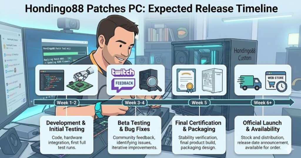 When Hondingo88 Patches PC: Expected Release Timeline